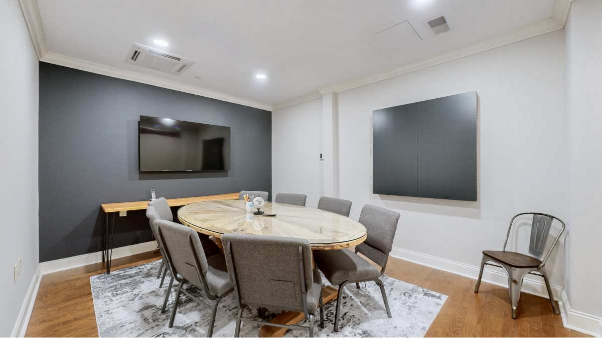 Group Consultation room for Anxiety Treatment in Nashville at Triony Behavioral Health