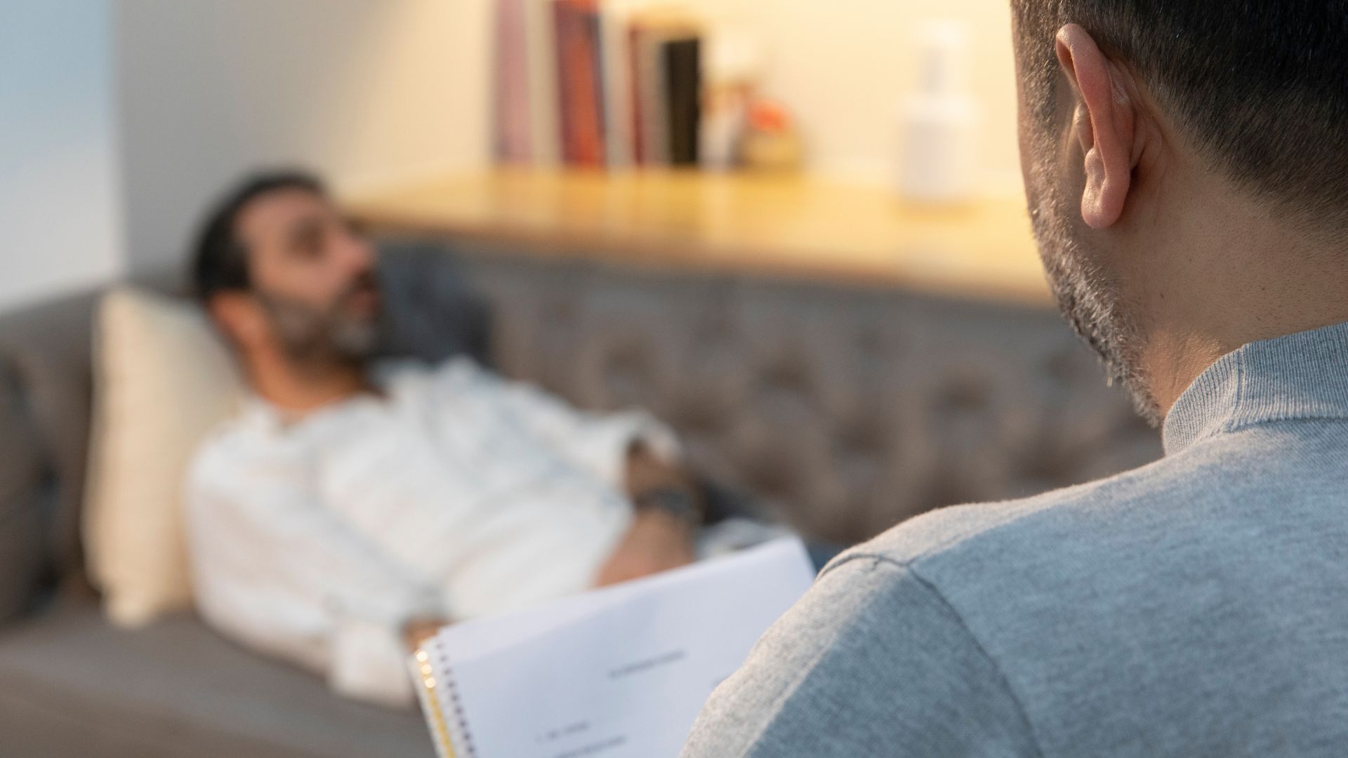 Man in therapy made possible because of Mental Health Treatment That Accepts UnitedHealthcare In Nashville